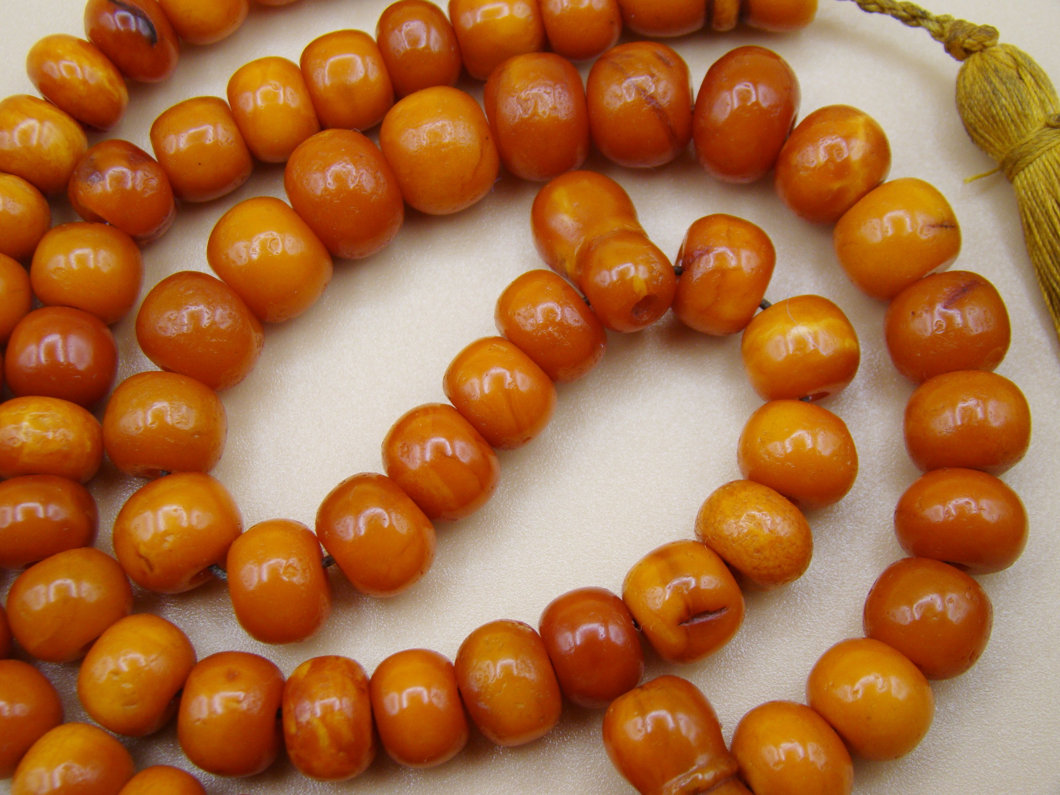 baltic amber, amber, antique, amber beads, egg Yolk, amber chain, Rosary beads, مسبحة, Masbaha, Muslim prayer beads حبيت الدورة ,العنبر الهندى, Rosary, Sterling Silver, Tassel, natural amber