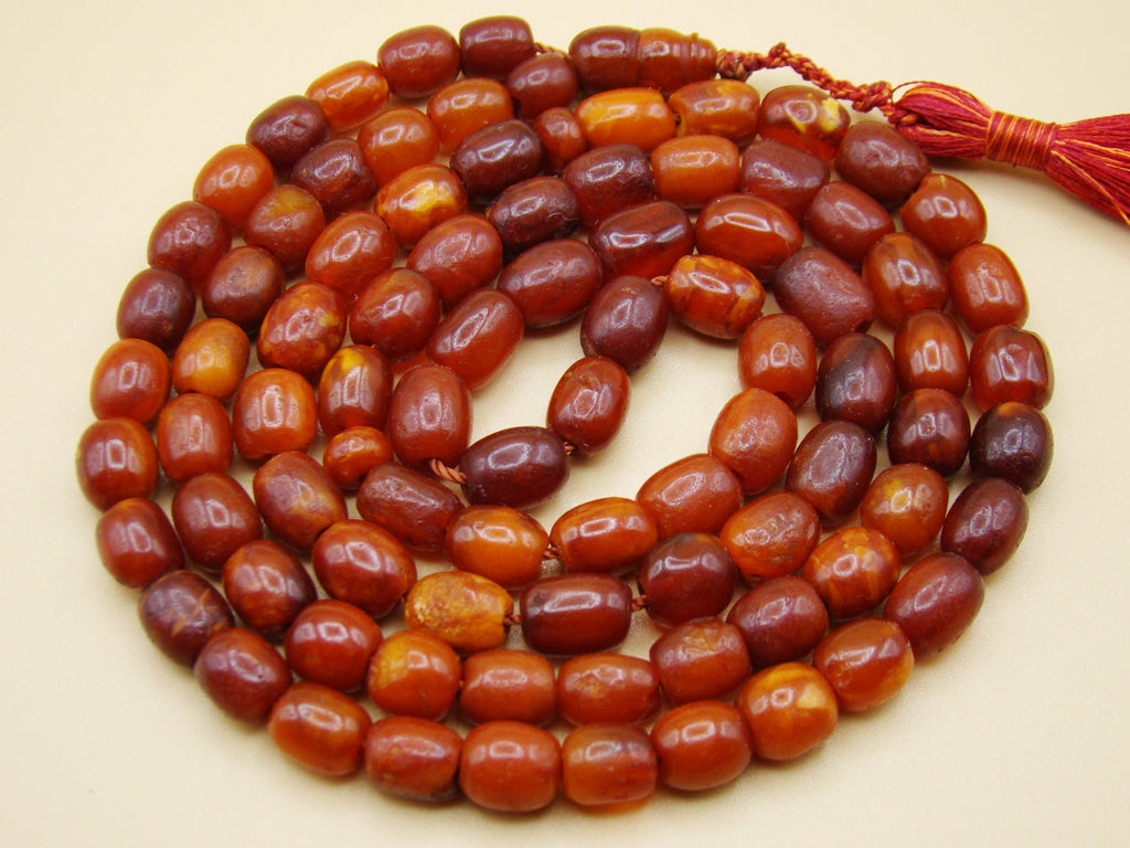 baltic amber, amber, antique, amber beads, egg Yolk, amber chain, Rosary beads, مسبحة, Masbaha, Muslim prayer beads حبيت الدورة ,العنبر الهندى, Rosary, Sterling Silver, Tassel, natural amber