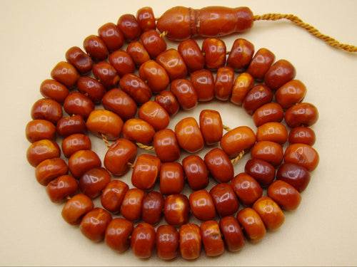 baltic amber, amber, antique, amber beads, egg Yolk, amber chain, Rosary beads, مسبحة, Masbaha, Muslim prayer beads حبيت الدورة ,العنبر الهندى, Rosary, Sterling Silver, Tassel, natural amber