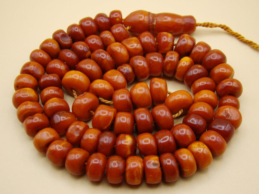 baltic amber, amber, antique, amber beads, egg Yolk, amber chain, Rosary beads, مسبحة, Masbaha, Muslim prayer beads حبيت الدورة ,العنبر الهندى, Rosary, Sterling Silver, Tassel, natural amber