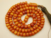Antique Baltic egg yolk Natural Amber Rosary beads - Kingdom of Antique Arts