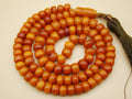 baltic amber, amber, antique, amber beads, egg Yolk, amber chain, Rosary beads, مسبحة, Masbaha, Muslim prayer beads حبيت الدورة ,العنبر الهندى, Rosary, Sterling Silver, Tassel, natural amber