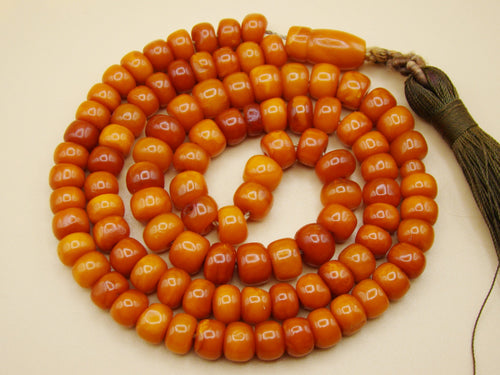 baltic amber, amber, antique, amber beads, egg Yolk, amber chain, Rosary beads, مسبحة, Masbaha, Muslim prayer beads حبيت الدورة ,العنبر الهندى, Rosary, Sterling Silver, Tassel, natural amber