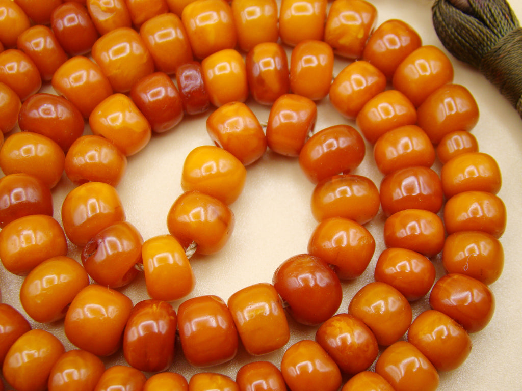 baltic amber, amber, antique, amber beads, egg Yolk, amber chain, Rosary beads, مسبحة, Masbaha, Muslim prayer beads حبيت الدورة ,العنبر الهندى, Rosary, Sterling Silver, Tassel, natural amber