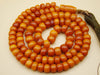 Antique Baltic egg yolk Natural Amber Rosary beads - Kingdom of Antique Arts