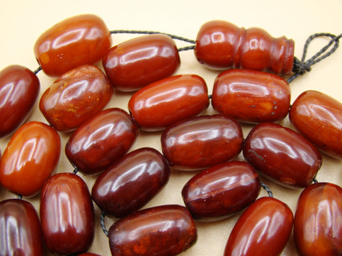 baltic amber, amber, antique, amber beads, egg Yolk, amber chain, Rosary beads, مسبحة, Masbaha, Muslim prayer beads حبيت الدورة ,العنبر الهندى, Rosary, Sterling Silver, Tassel, natural amber