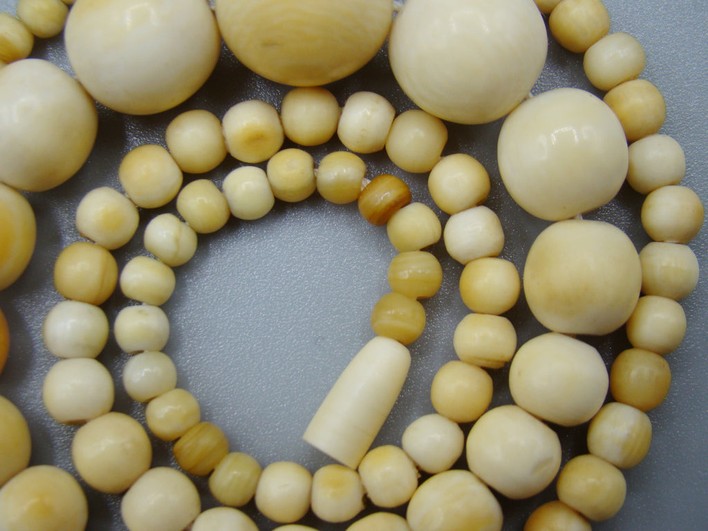 Antique Ivory, Natural Ivory, Ivory Necklace, Mediterranean Ivory, handcarved Ivory, Asien Ivory, Elephant Ivory, Ivory Chain