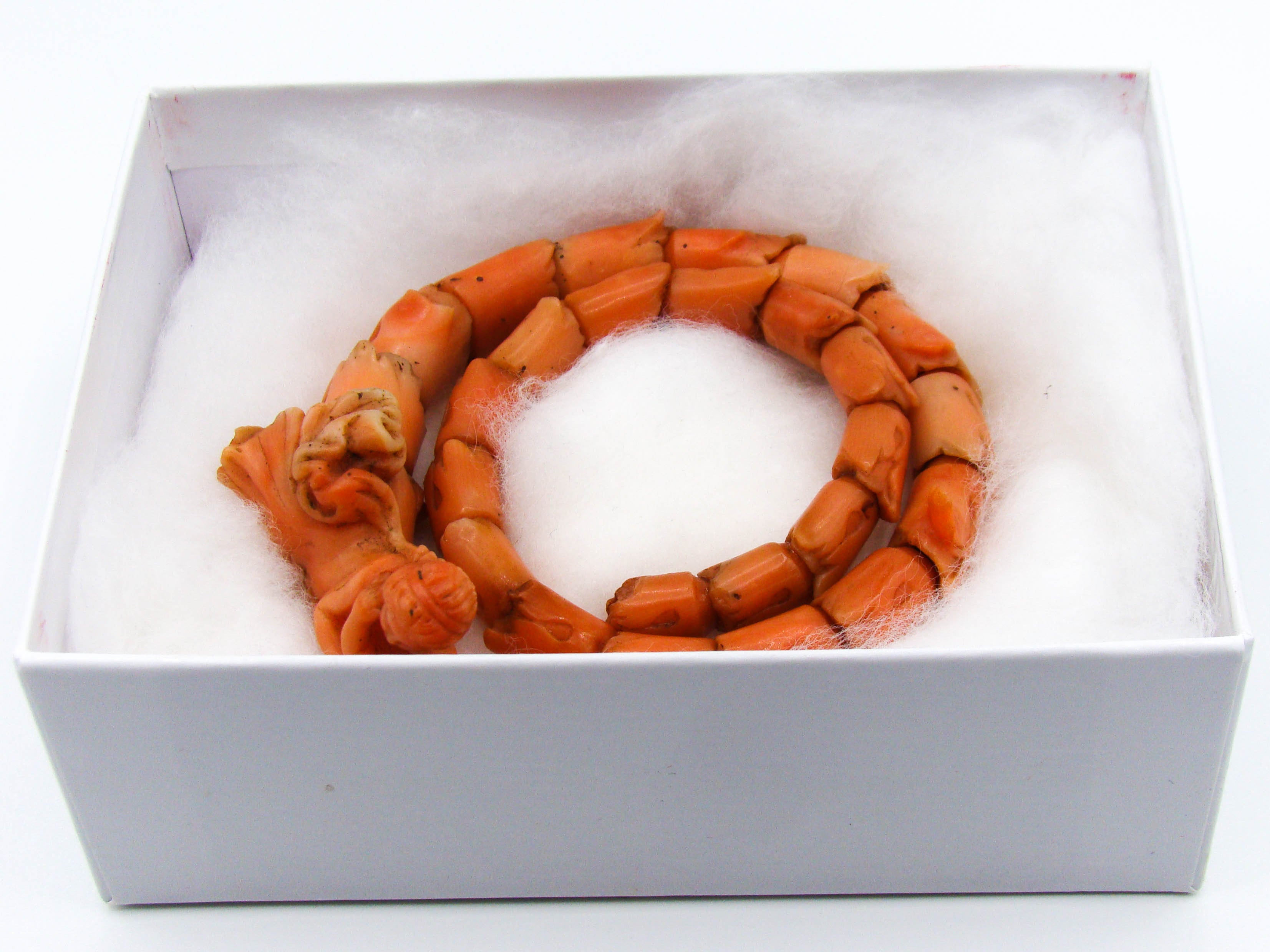 antique coral, natural coral, undyed coral, salmon coral, Italian coral, pacific coral, Sardinian Coral, sea coral, Mediterranean coral, Mediterranean bracelet, Mediterranean salmon, coral bracelet, handcarved coral, coral bracelet