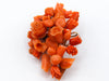 antique coral, natural coral, undyed coral, salmon coral, Italian coral, pacific coral, Sardinian Coral, sea coral, Mediterranean coral, Mediterranean brooch, Mediterranean salmon, handcarved coral, coral brooch, 14 karat gold, salmon brooch