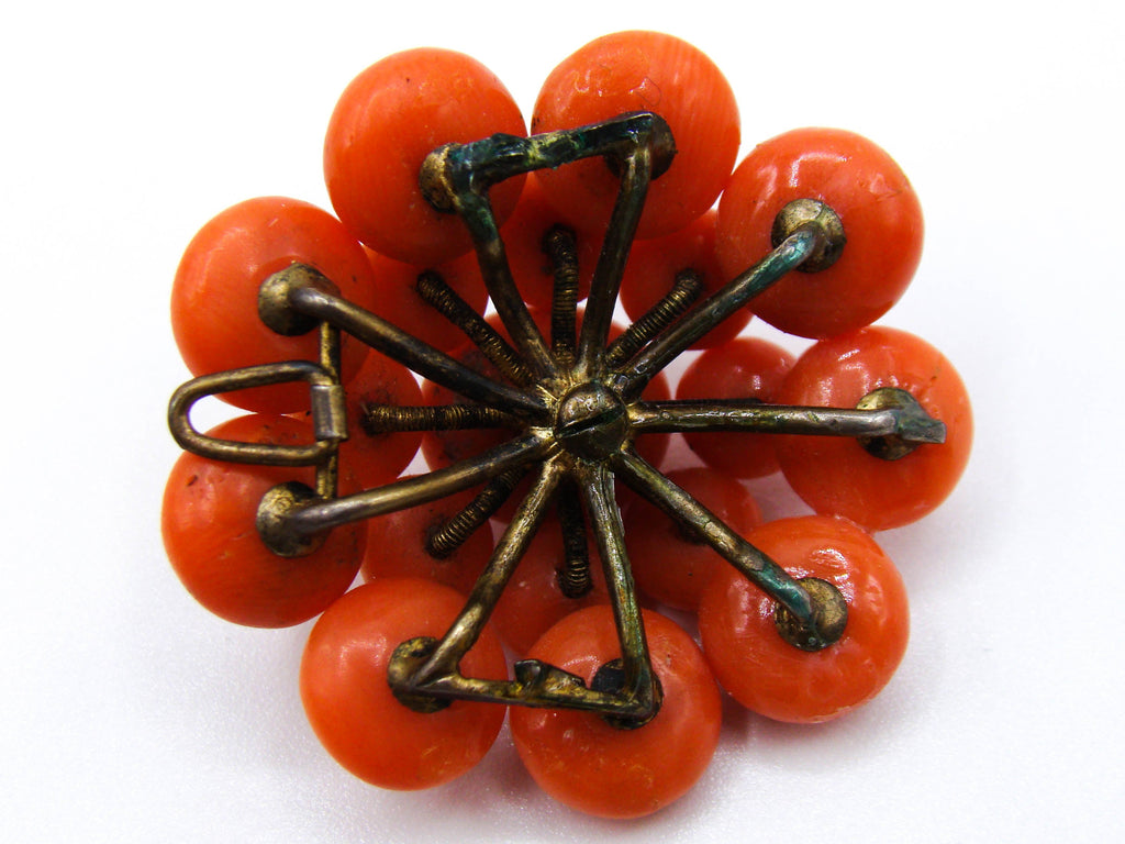 antique coral, natural coral, undyed coral, dark red coral, blood red coral, Italian coral, pacific coral, Sardinian Coral, red coral, sea coral, Mediterranean pendant, coral pendant, handcarved, aka red