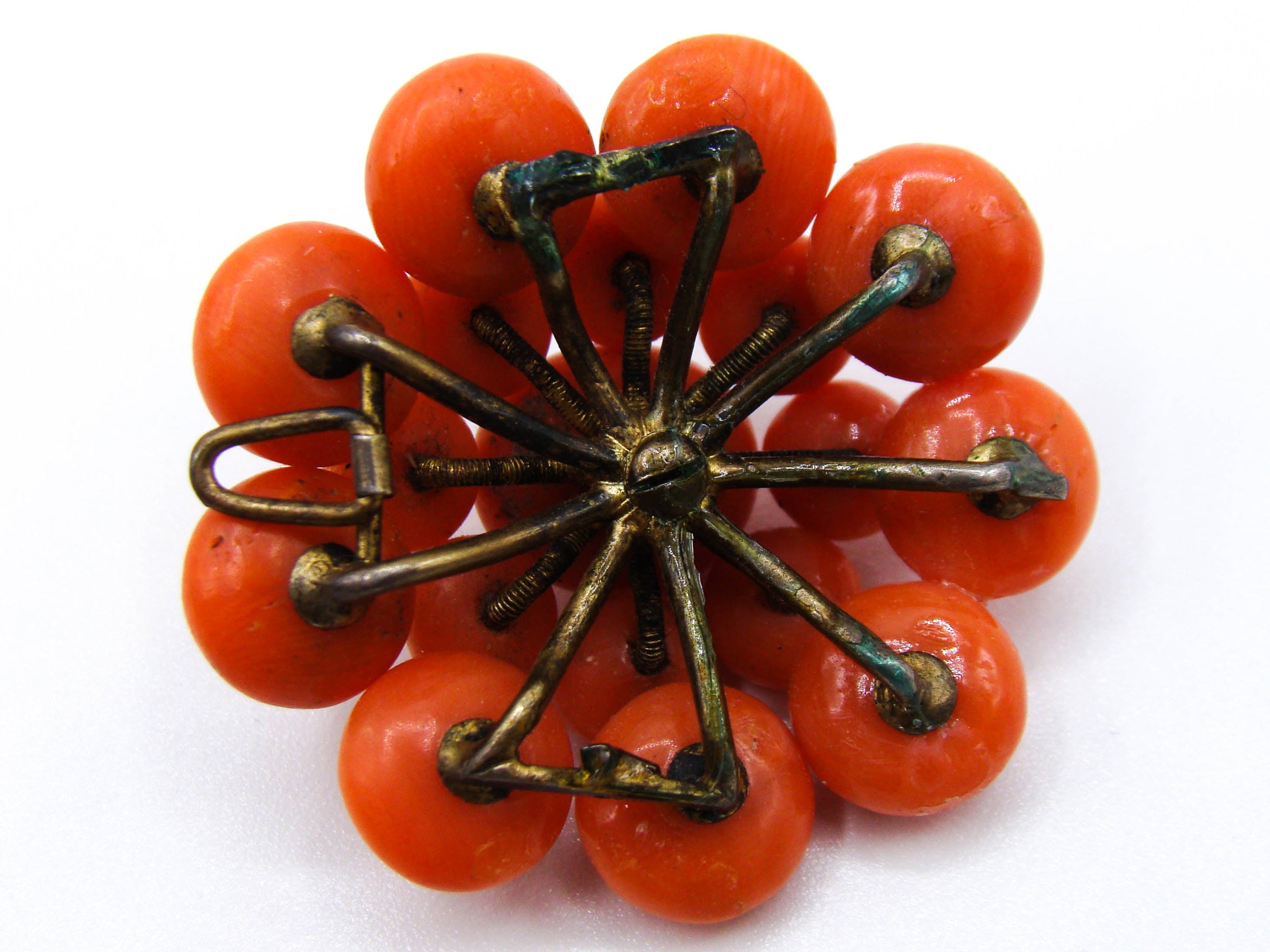 antique coral, natural coral, undyed coral, dark red coral, blood red coral, Italian coral, pacific coral, Sardinian Coral, red coral, sea coral, Mediterranean pendant, coral pendant, handcarved, aka red