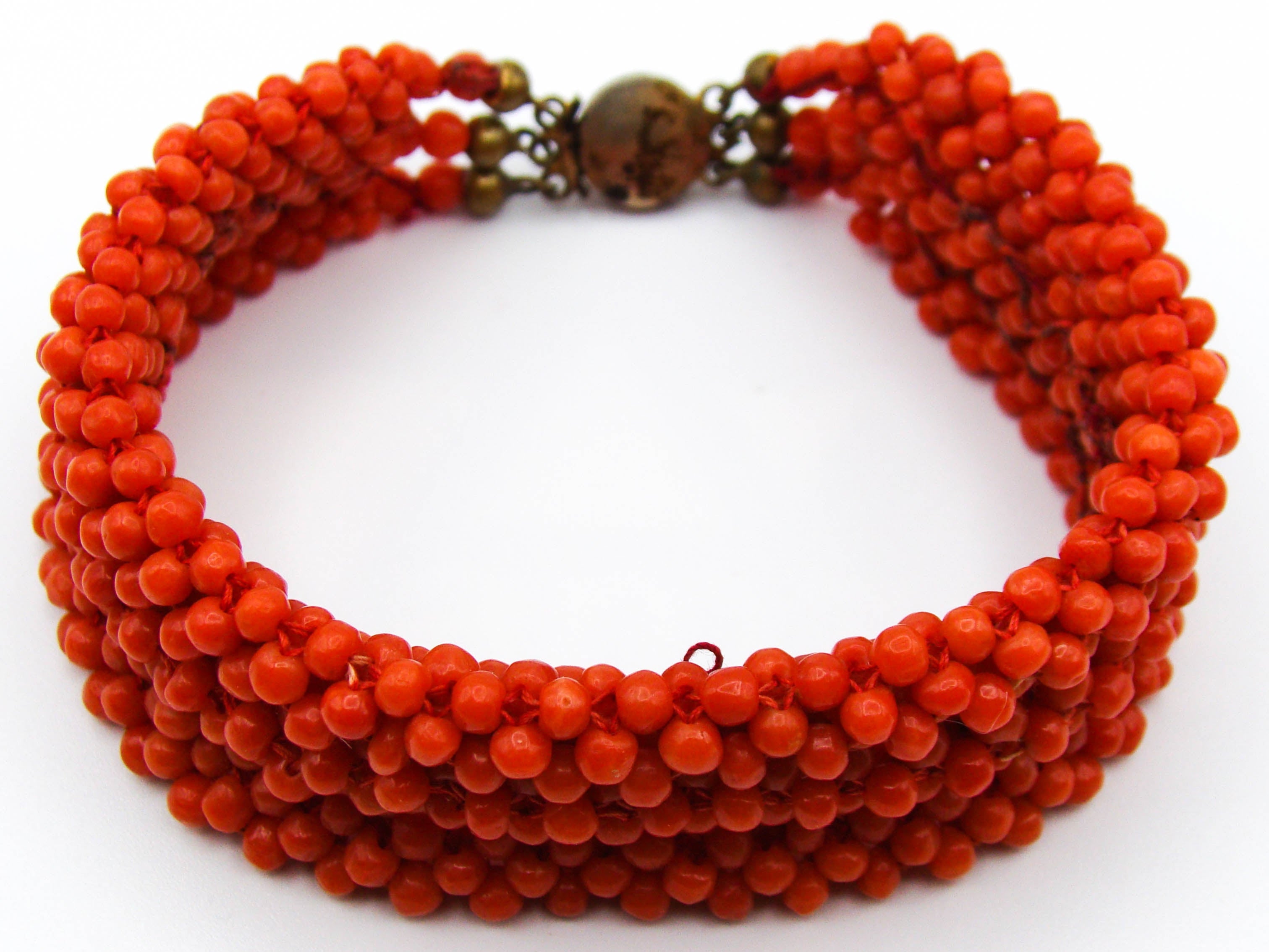 antique coral, natural coral, undyed coral, dark red coral, Italian coral, pacific coral, Sardinian Coral, sea coral, Mediterranean coral, Mediterranean bracelet, Mediterranean red, coral bracelet, silver 800