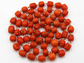 antique coral, natural coral, undyed coral, dark red coral, blood red coral, Italian coral, pacific coral, Sardinian Coral, sea coral, Mediterranean coral, Mediterranean red, Mediterranean chain, Mediterranean necklace, coral chain, coral necklace, 14 karat gold