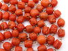 antique coral, natural coral, undyed coral, dark red coral, blood red coral, Italian coral, pacific coral, Sardinian Coral, sea coral, Mediterranean coral, Mediterranean red, Mediterranean chain, Mediterranean necklace, coral chain, coral necklace, 14 karat gold