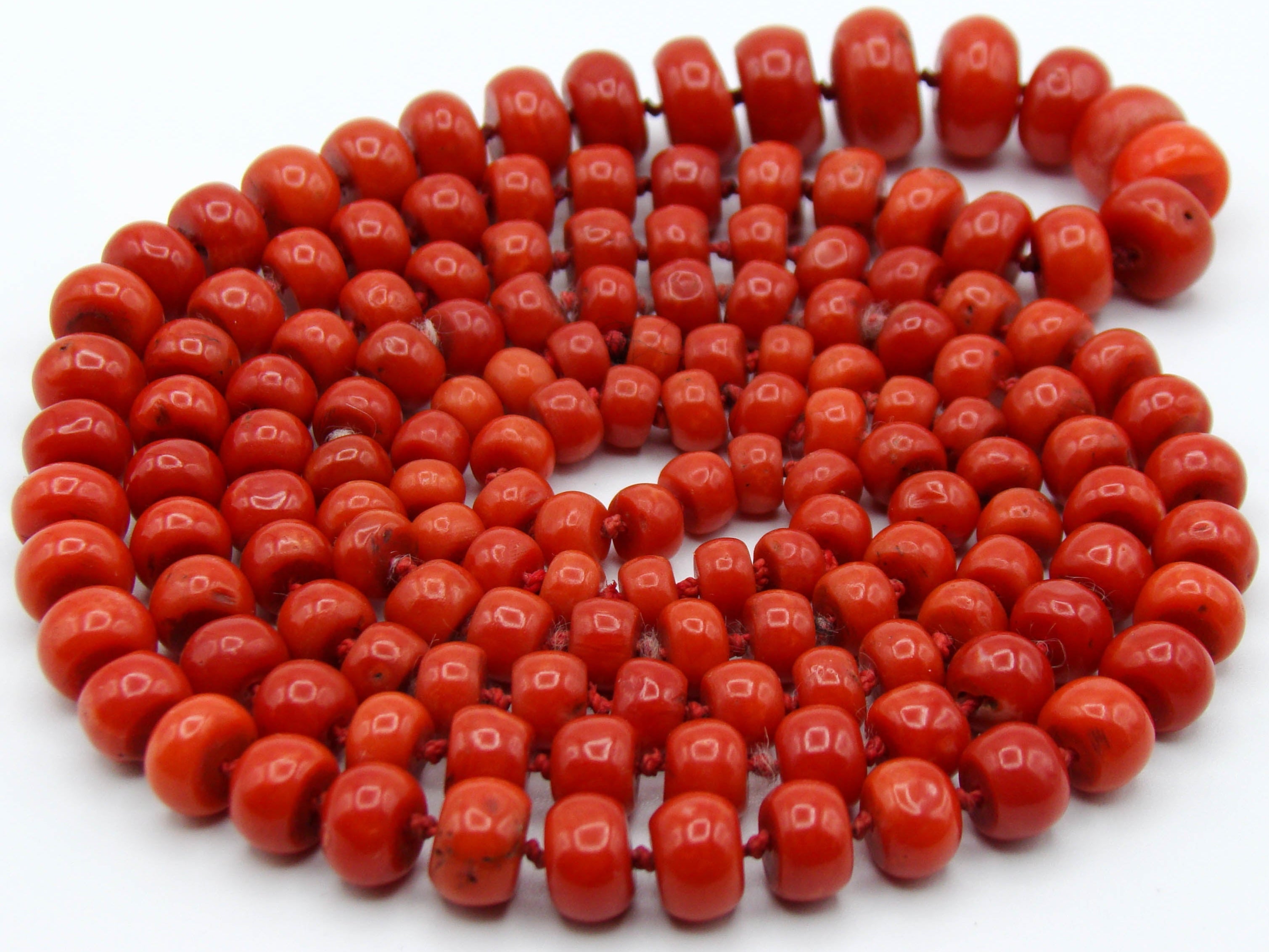 antique coral, natural coral, undyed coral, dark red coral, blood red coral, Italian coral, pacific coral, Sardinian Coral, Coral beads, Coral Rosary beads, Coral chain, Coral necklace, sea coral, aka coral