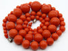 antique coral, natural coral, undyed coral, dark red coral, blood red coral, Italian coral, pacific coral, Sardinian Coral, Coral beads, Coral Rosary beads, Coral chain, Coral necklace, sea coral, aka coral