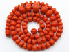 antique coral, natural coral, undyed coral, dark red coral, blood red coral, Italian coral, pacific coral, Sardinian Coral, sea coral, Mediterranean coral, Mediterranean red, Mediterranean chain, Mediterranean necklace, coral chain, coral necklace, silver 925 clasp