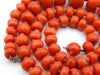 antique coral, natural coral, undyed coral, dark red coral, blood red coral, Italian coral, pacific coral, Sardinian Coral, sea coral, Mediterranean coral, Mediterranean red, Mediterranean chain, Mediterranean necklace, coral chain, coral necklace, silver 925 clasp