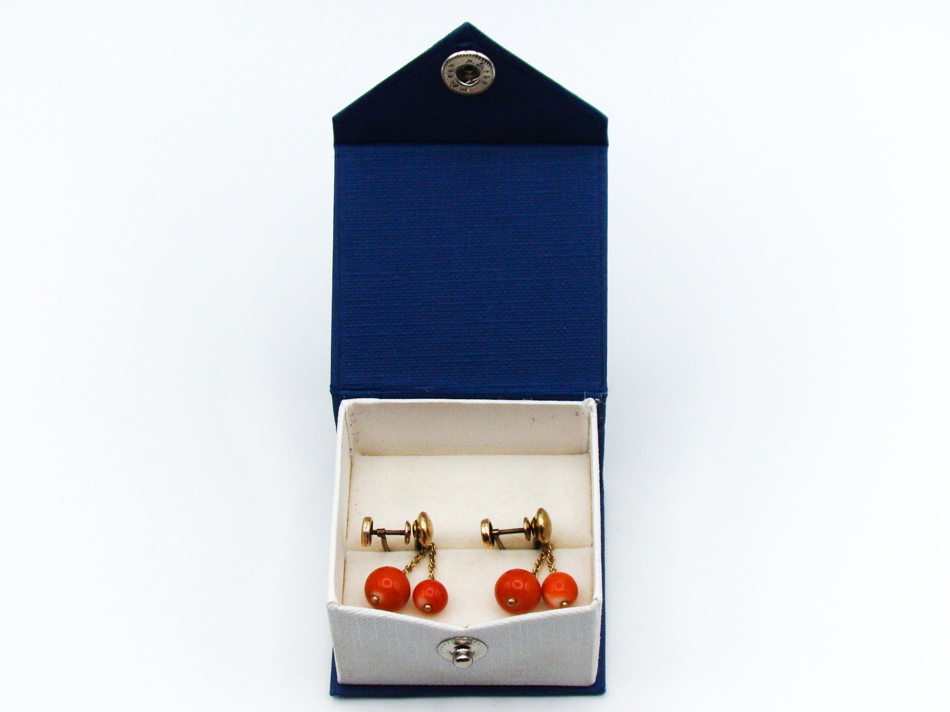 antique coral, natural coral, undyed coral, momo red coral, Italian coral, pacific coral, Sardinian Coral, sea coral, Mediterranean coral, Mediterranean earrings, Mediterranean momo coral, handcarved coral, momo coral, Coral earrings, 14 karat Gold