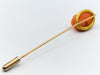 antique coral, natural coral, undyed coral, dark salmon coral, Italian coral, pacific coral, Sardinian Coral, sea coral, Mediterranean pin, Mediterranean coral, coral pin, handcarved coral, salmon cameo, 10 karat gold