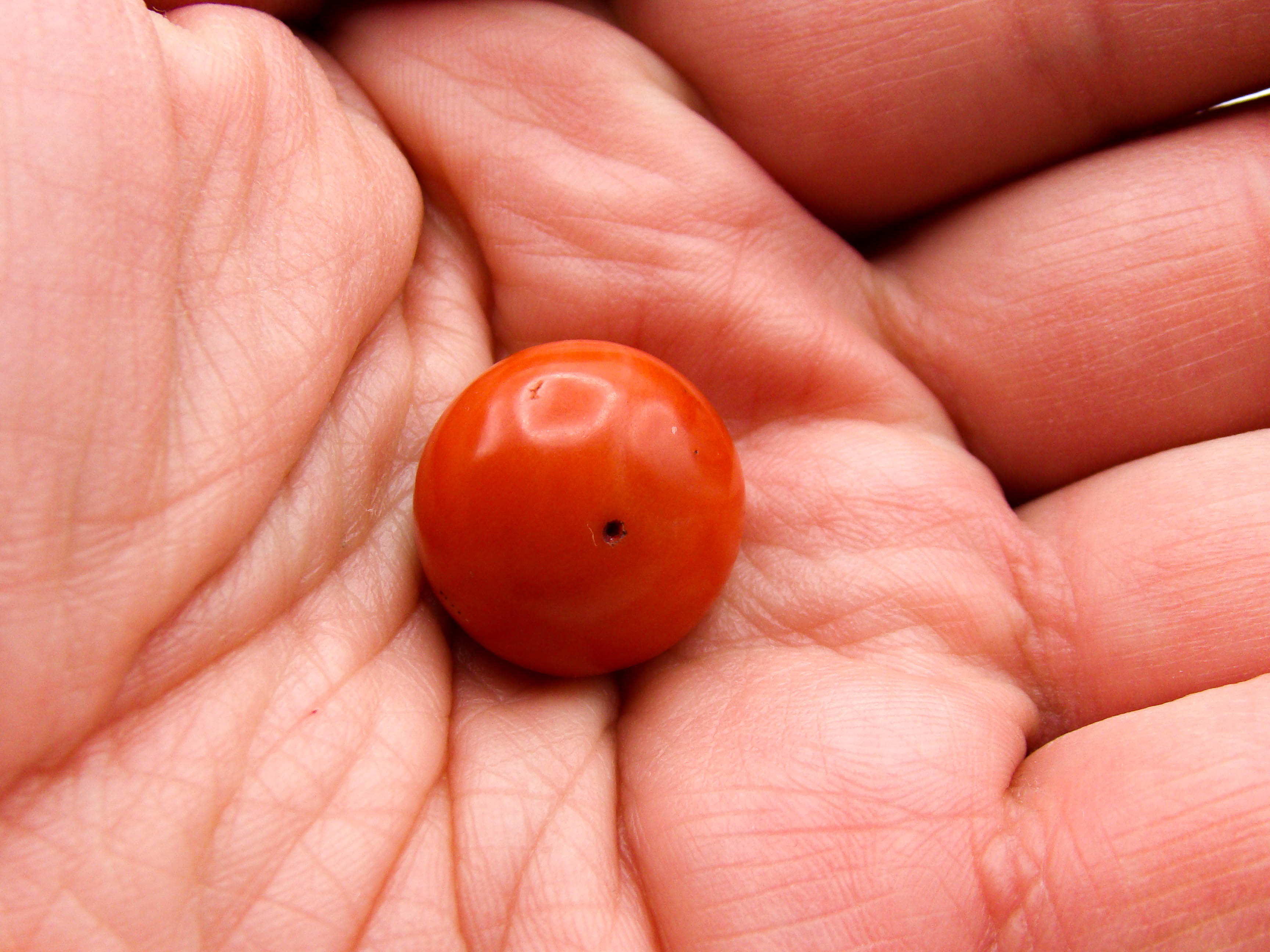 antique coral, natural coral, undyed coral, dark red coral, blood red coral, Italian coral, pacific coral, Sardinian Coral, red coral, sea coral, Mediterranean coral, Mediterranean bead, coral bead, handcarved, aka red, loss bead