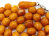 baltic amber, amber, antique, amber beads, egg Yolk, amber chain, Rosary beads, مسبحة, Masbaha, Muslim prayer beads حبيت الدورة ,العنبر الهندى