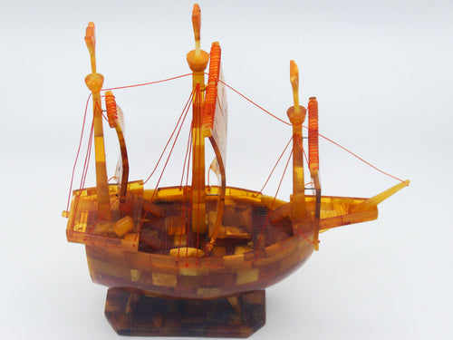 baltic amber, amber, antique, amber beads, egg Yolk, Muslim amber, ship, boat