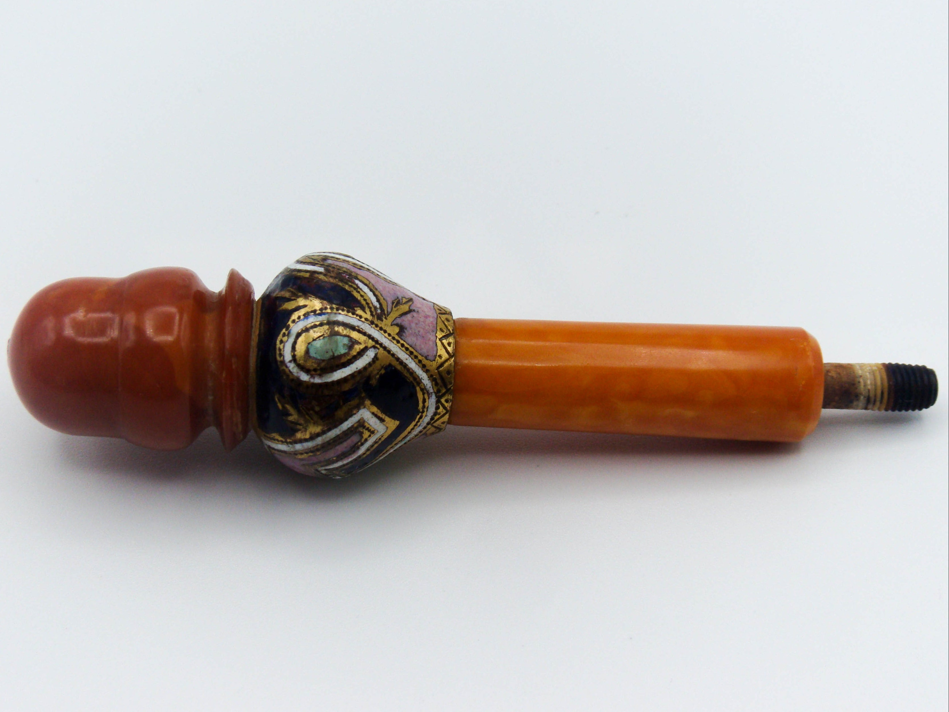 baltic amber, amber, hookah, hookah mouthpiece, antique, amber mouthpiecce, egg yolk