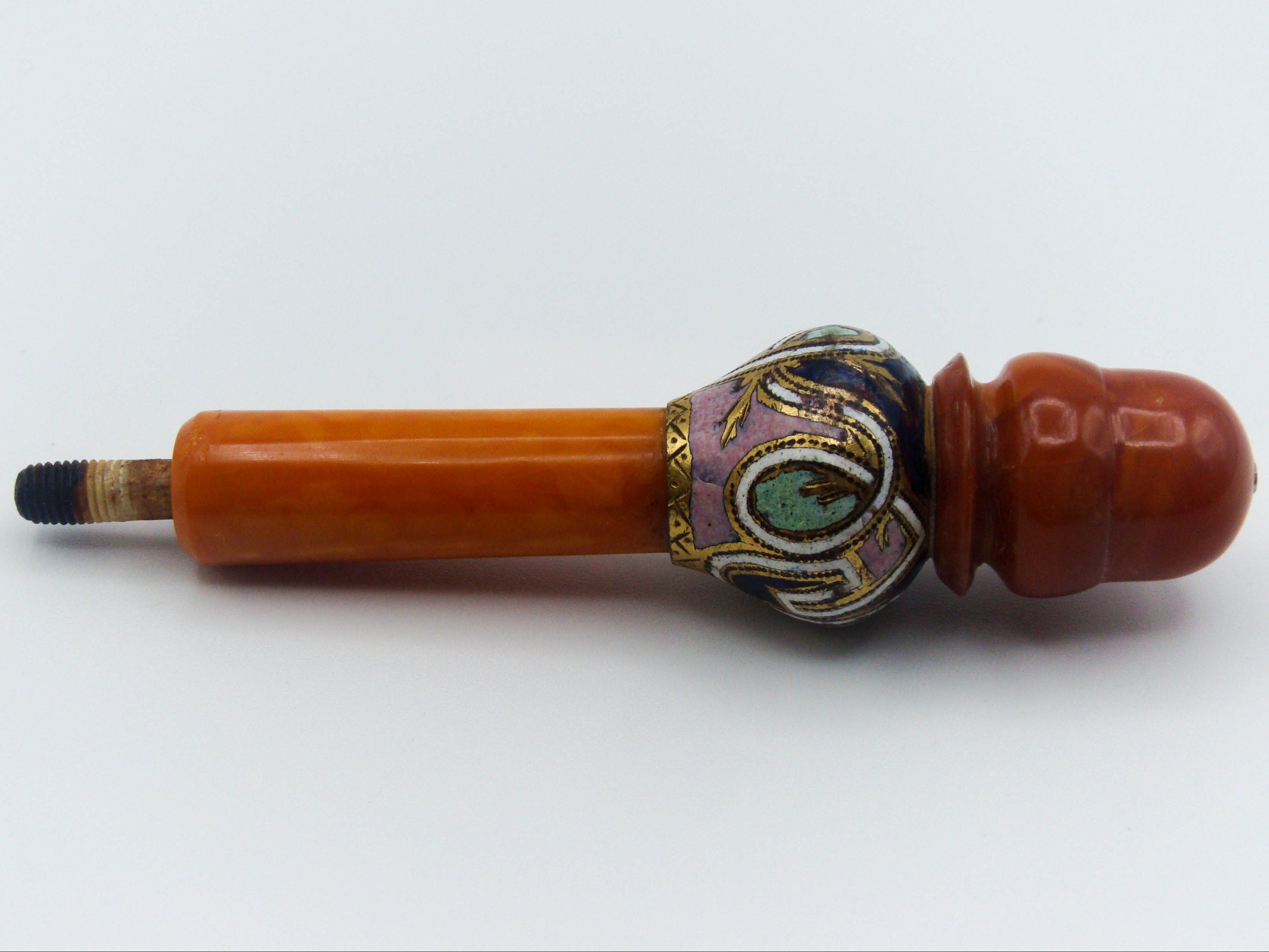 baltic amber, amber, hookah, hookah mouthpiece, antique, amber mouthpiecce, egg yolk