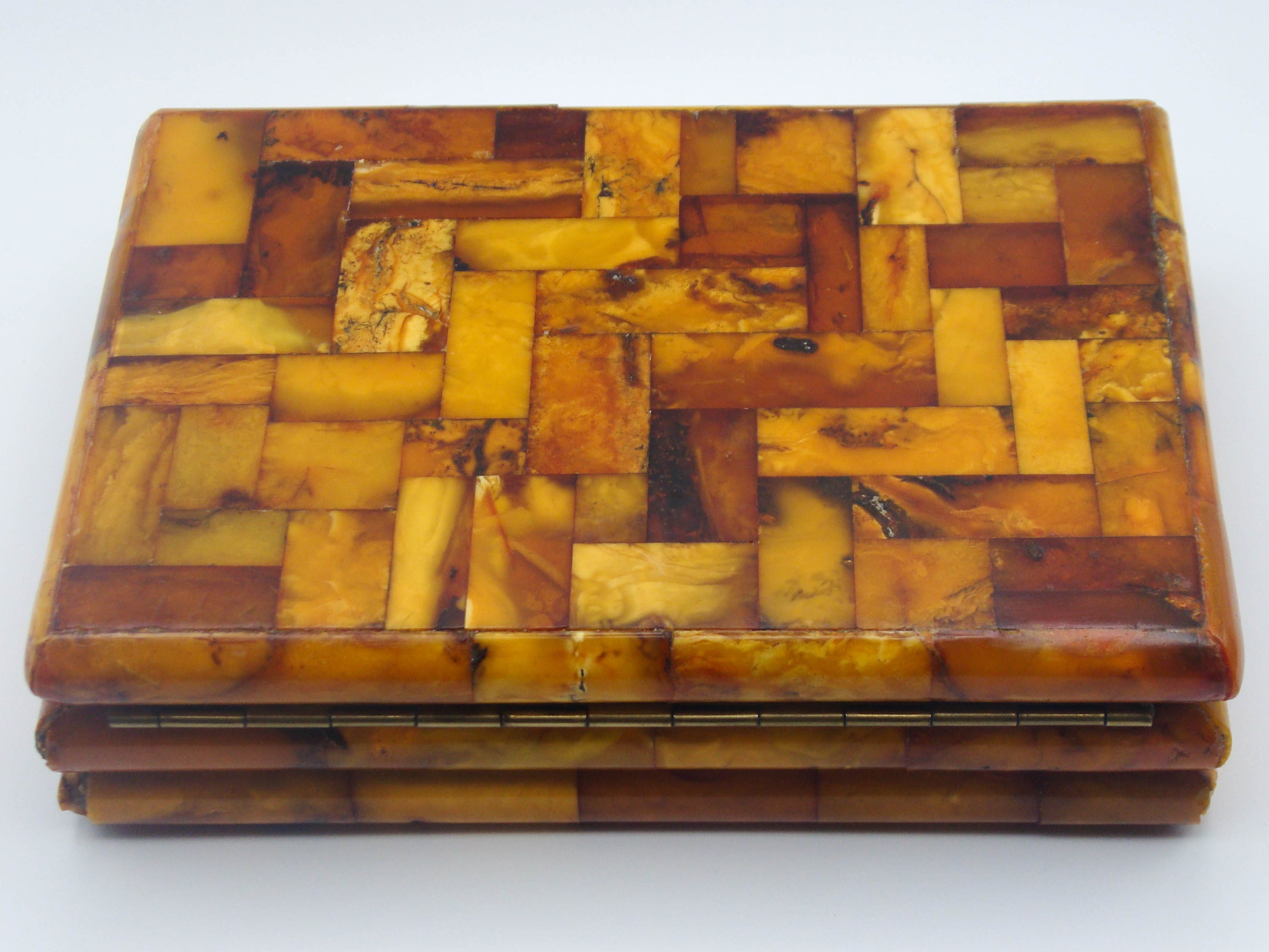 baltic amber, amber, antique, amber Box, egg Yolk,Königsberg