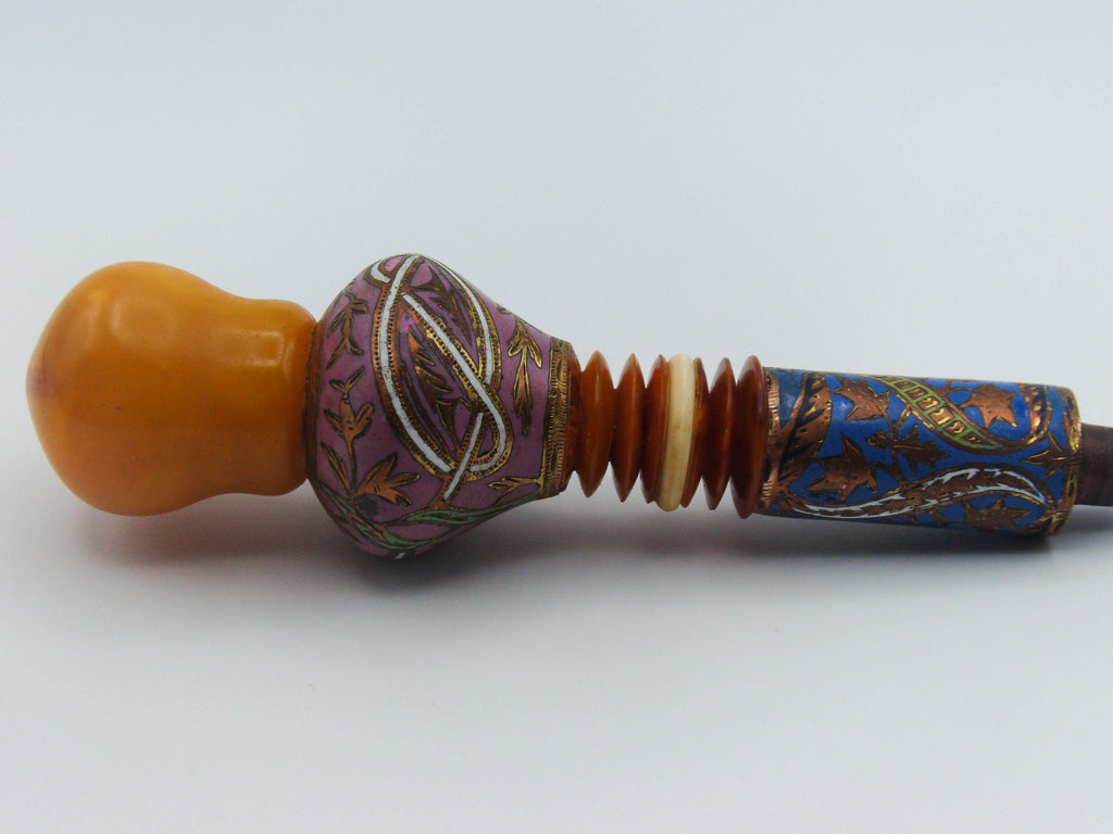 baltic amber, amber, hookah, hookah mouthpiece, antique, amber mouthpiece, egg yolk