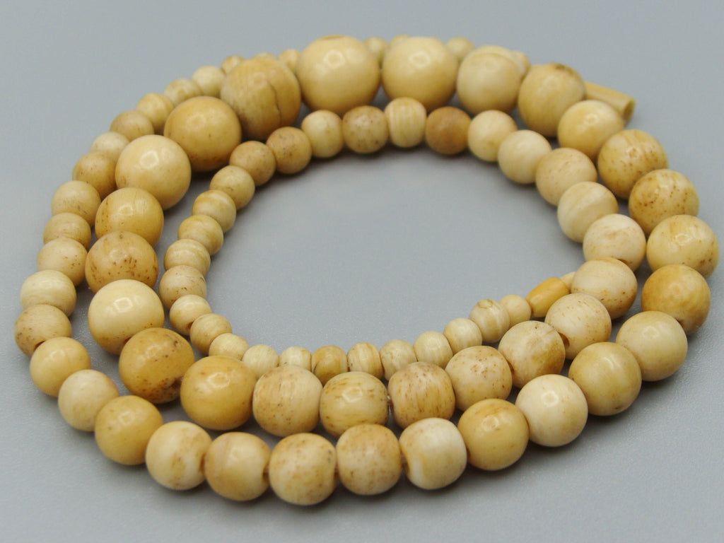 Antique Bone, Natural Bone, Animal bone, Bone necklace, Mediterranean bone, handcarved bone, Asien bone