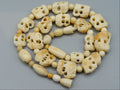 Antique Ivory, Natural Ivory, Ivory Necklace, Mediterranean Ivory, handcarved Ivory, Asien Ivory, Elephant Ivory