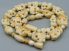 Antique Ivory, Natural Ivory, Ivory Necklace, Mediterranean Ivory, handcarved Ivory, Asien Ivory, Elephant Ivory