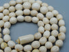 Antique Ivory, Natural Ivory, Elephant Ivory, Ivory necklace, Mediterranean Ivory, handcarved bone, Asien Ivory