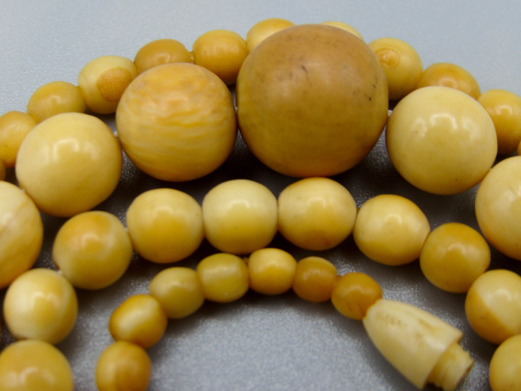Antique Ivory, Natural Ivory, Ivory Necklace, Mediterranean Ivory, handcarved Ivory, Asien Ivory, Elephant Ivory, Ivory Chain