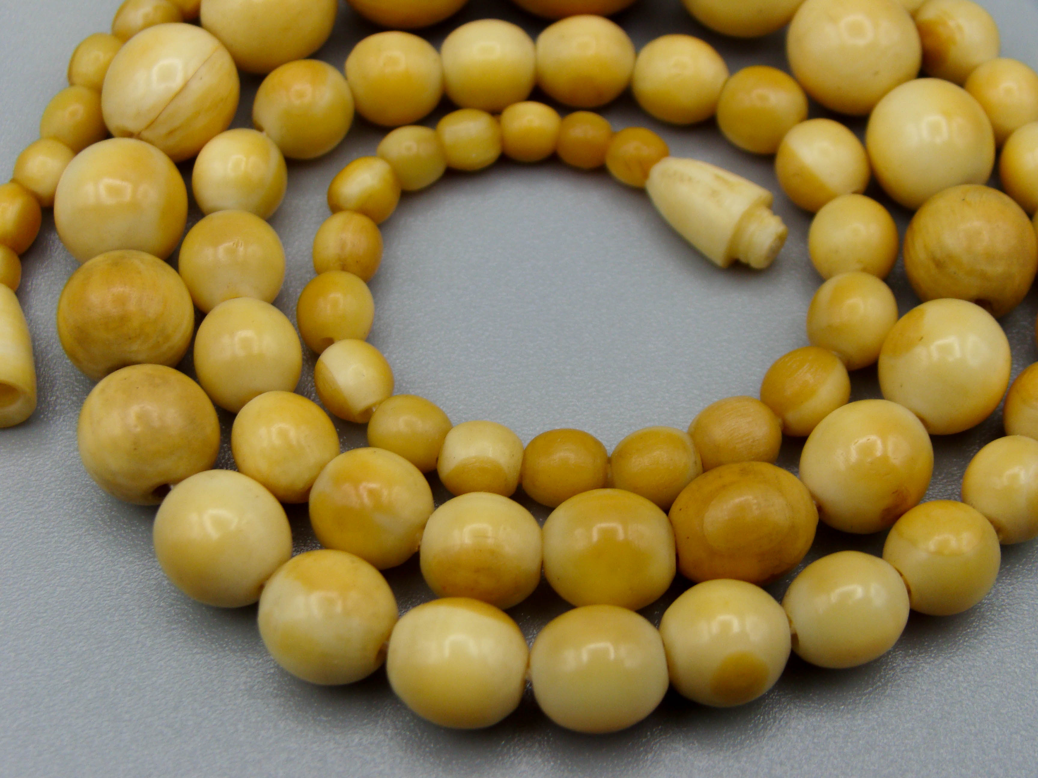 Antique Ivory, Natural Ivory, Ivory Necklace, Mediterranean Ivory, handcarved Ivory, Asien Ivory, Elephant Ivory, Ivory Chain