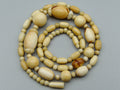 Antique Ivory, Natural Ivory, Ivory Necklace, Mediterranean Ivory, handcarved Ivory, Asien Ivory, Elephant Ivory, Ivory Chain