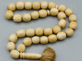 Antique Ivory, Natural Ivory, Mediterranean Ivory, handcarved Ivory, Asien Ivory, Elephant Ivory, Ivory Chain, Ivory necklace, Ivory Rosary, Rosary beads,  مسبحة, Masbaha, Muslim prayer beads