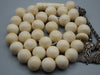 Antique Ivory, Natural Ivory, Mediterranean Ivory, handcarved Ivory, Asien Ivory, Elephant Ivory, Ivory Chain, Ivory necklace, Ivory Rosary, Rosary beads,  مسبحة, Masbaha, Muslim prayer beads, Sterling Silver