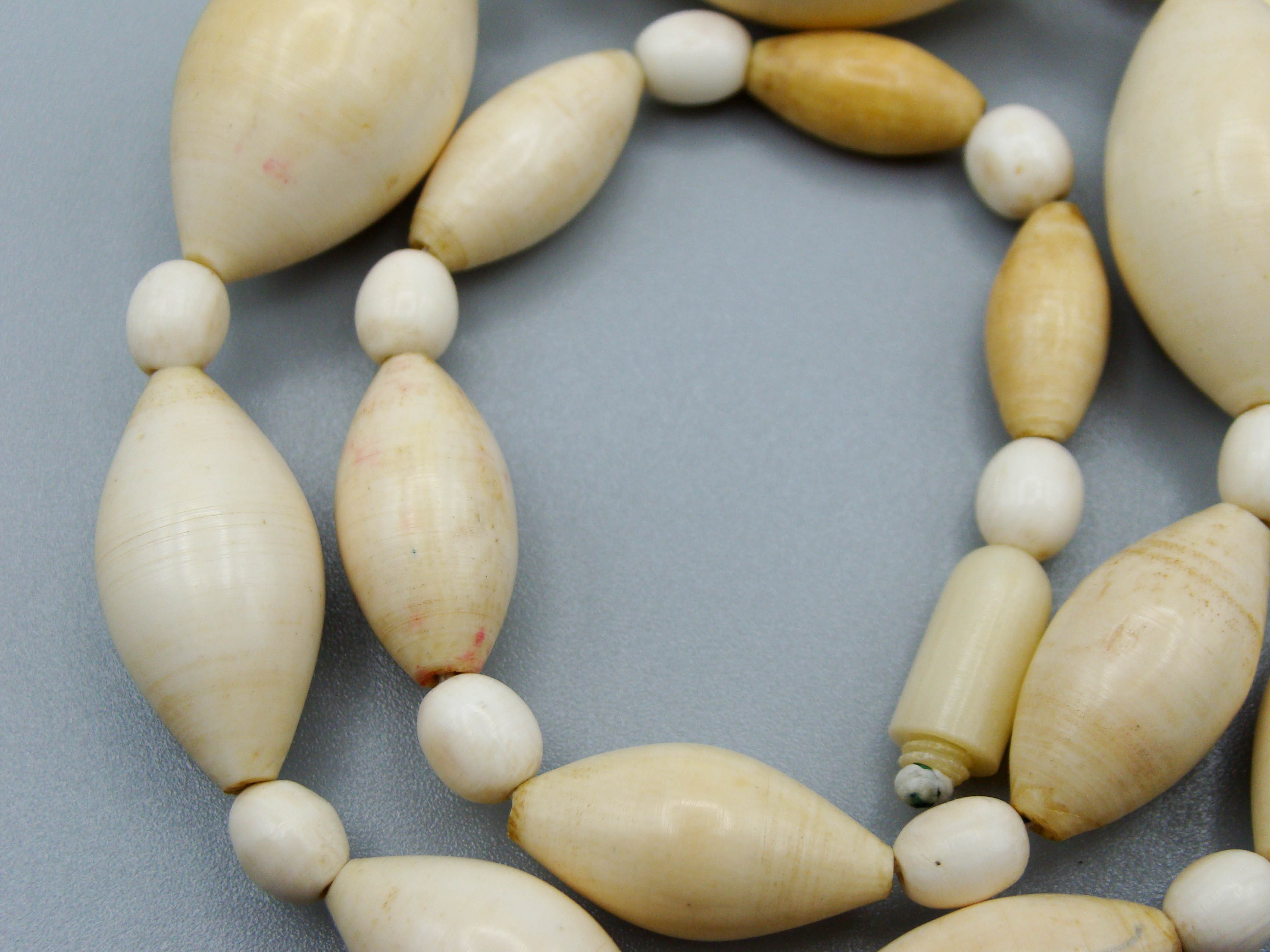 Antique Ivory, Natural Ivory, Ivory Necklace, Mediterranean Ivory, handcarved Ivory, Asien Ivory, Elephant Ivory, Ivory Chain