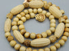 Antique Ivory, Natural Ivory, Ivory Necklace, Mediterranean Ivory, handcarved Ivory, Asien Ivory, Elephant Ivory, Ivory Chain