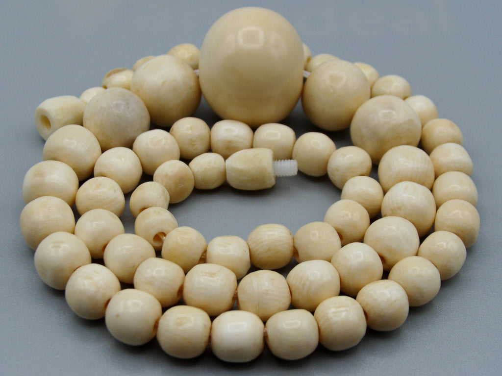 Antique Ivory, Natural Ivory, Ivory Necklace, Mediterranean Ivory, handcarved Ivory, Asien Ivory, Elephant Ivory, Ivory Chain