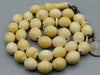 Antique Ivory, Natural Ivory, Mediterranean Ivory, handcarved Ivory, Asien Ivory, Elephant Ivory, Ivory Chain, Ivory necklace, Ivory Rosary, Rosary beads,  مسبحة, Masbaha, Muslim prayer beads, Sterling Silver