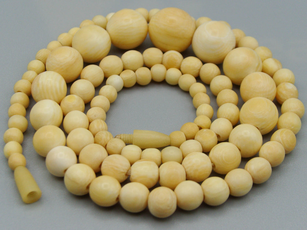 Antique Ivory, Natural Ivory, Ivory Necklace, Mediterranean Ivory, handcarved Ivory, Asien Ivory, Elephant Ivory, Ivory Chain