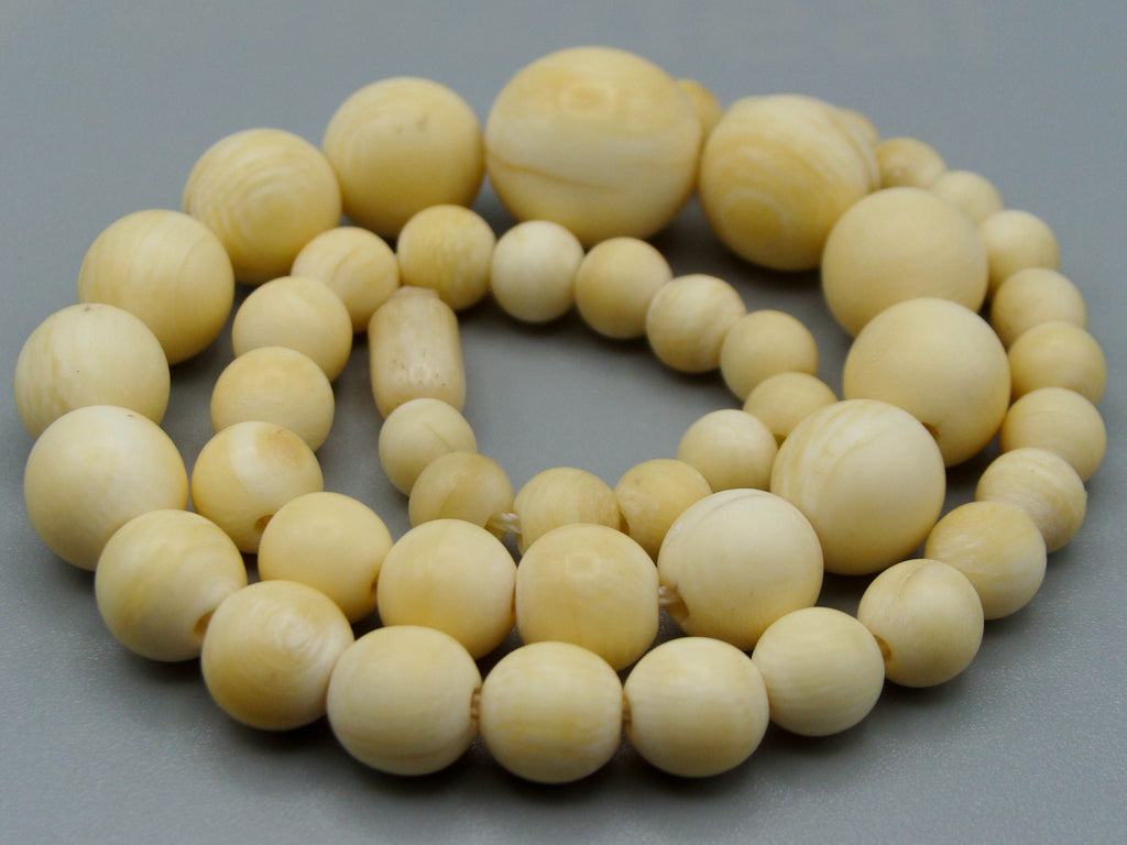 Antique Ivory, Natural Ivory, Ivory Necklace, Mediterranean Ivory, handcarved Ivory, Asien Ivory, Elephant Ivory, Ivory Chain