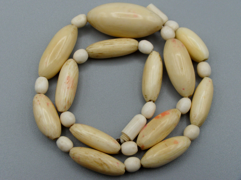 Antique Ivory, Natural Ivory, Ivory Necklace, Mediterranean Ivory, handcarved Ivory, Asien Ivory, Elephant Ivory, Ivory Chain