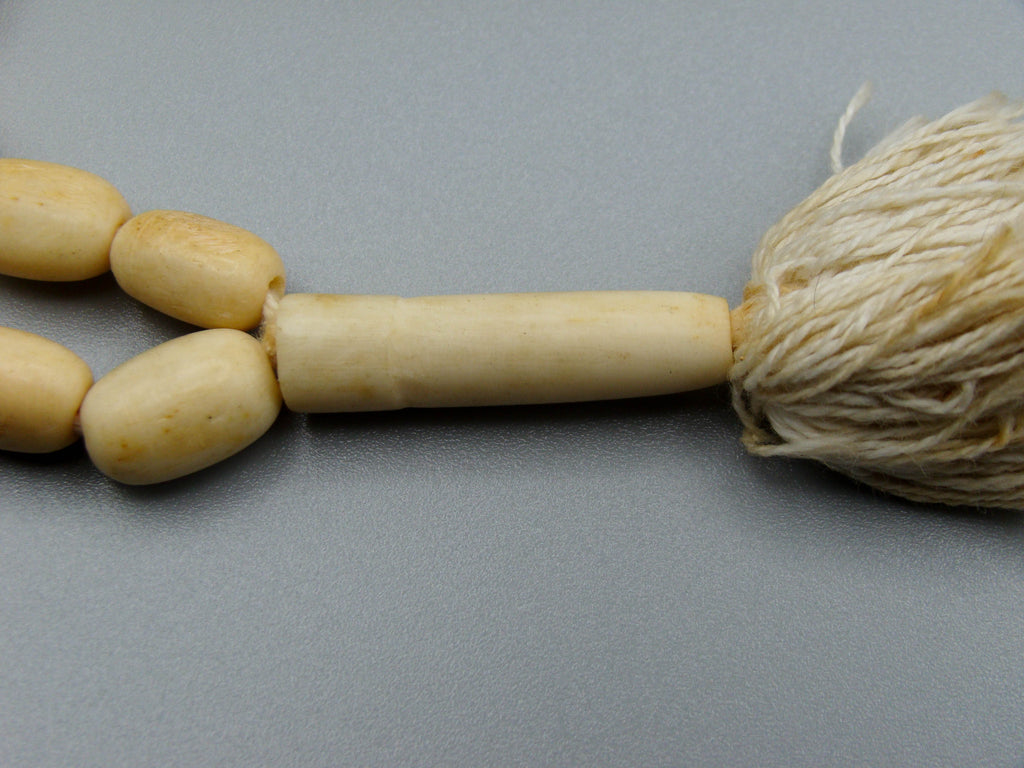 Antique Ivory, Natural Ivory, Mediterranean Ivory, handcarved Ivory, Asien Ivory, Elephant Ivory, Ivory Chain, Ivory necklace, Ivory Rosary, Rosary beads,  مسبحة, Masbaha, Muslim prayer beads