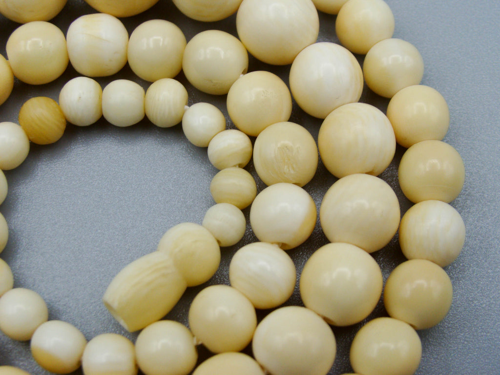 Antique Ivory, Natural Ivory, Ivory Necklace, Mediterranean Ivory, handcarved Ivory, Asien Ivory, Elephant Ivory, Ivory Chain