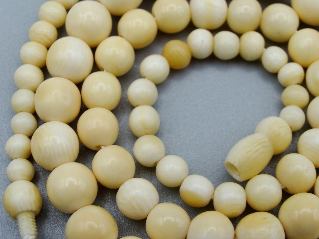 Antique Ivory, Natural Ivory, Ivory Necklace, Mediterranean Ivory, handcarved Ivory, Asien Ivory, Elephant Ivory, Ivory Chain